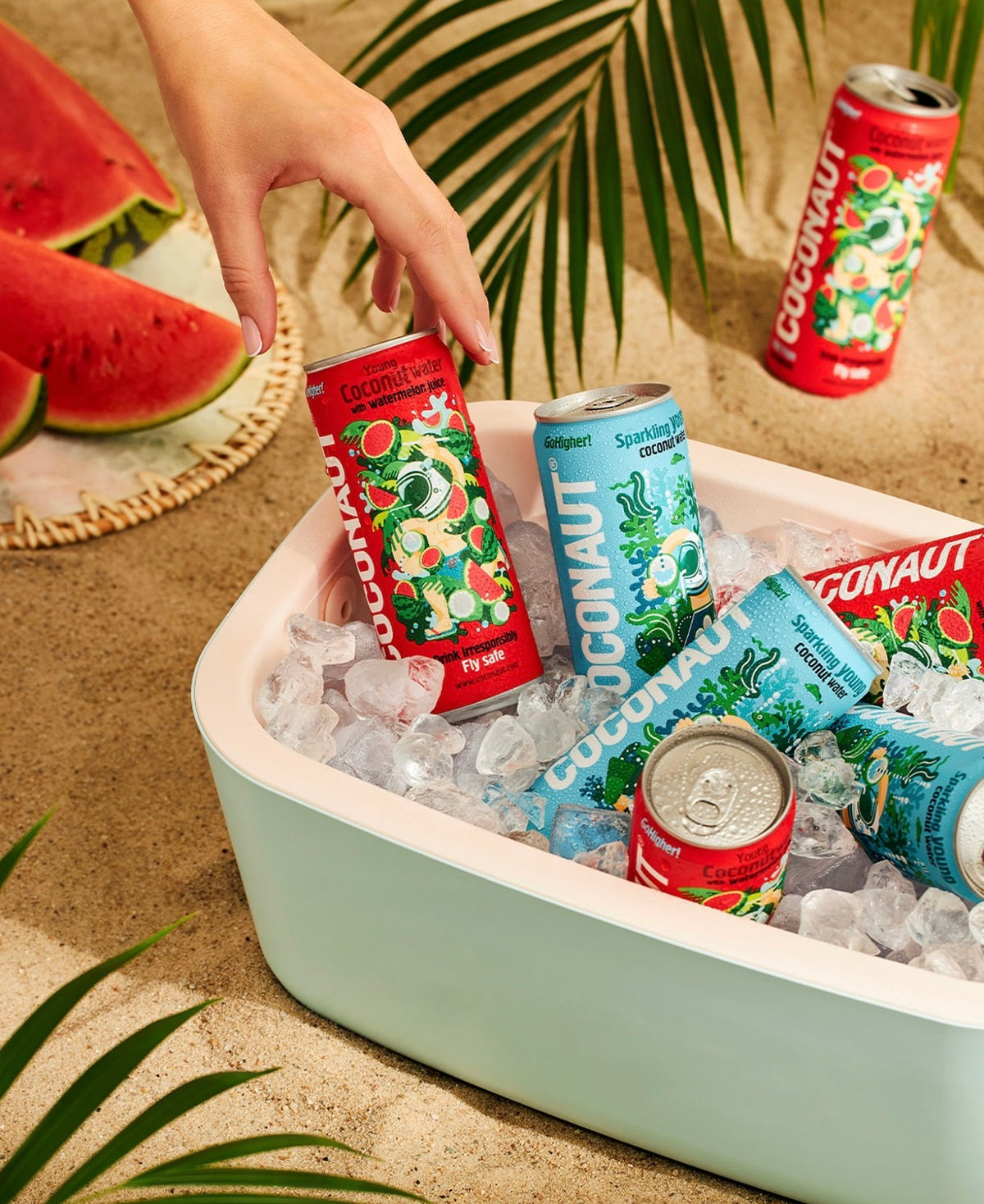 COCONAUT kokosų vanduo skardinėse